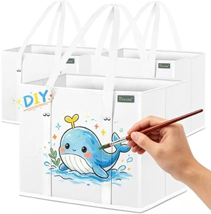 3PK Reusable Grocery Bags, Heavy Duty Shopping Tote Bag 3PK Reusable Grocery Bags, Heavy Duty Shopping Tote Bag