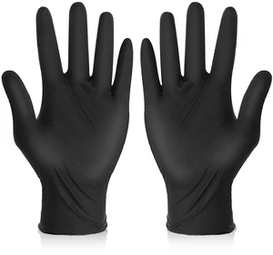 2Pairs Hair Dye Gloves Black Rubber Glove Reusable Cleaning Gloves Non-slip Bouncy Professional Hair Coloring Accessories for Salon Hairs Dyeing(Large) 2Pairs Hair Dye Gloves Black Rubber Glove Reusable Cleaning Gloves Non-slip Bouncy Professional Hair Coloring Accessories for Salon Hairs Dyeing(Large)