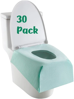 Full Coverage Toilet Seat Covers Disposable 30 Pack Full Coverage Toilet Seat Covers Disposable 30 Pack