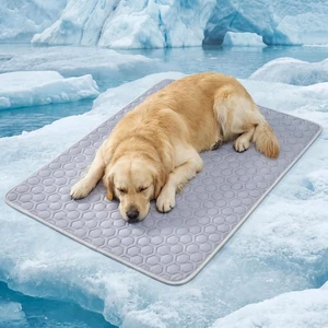 Pet Cooling Mat for Dogs Thick Soft Washable Dog Cooling Mat Indoor Upgrade Waterproof Non-Slip Self Cooling Pad for Dog and Cat (Grey, 19'' x 30'' Medium) Pet Cooling Mat for Dogs Thick Soft Washable Dog Cooling Mat Indoor Upgrade Waterproof Non-Slip Self Cooling Pad for Dog and Cat (Grey, 19'' x 30'' Medium)