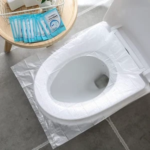 100 Pack Disposable Plastic Toilet Seat Cover for Travel Toddler Kid&Adult 100 Pack Disposable Plastic Toilet Seat Cover for Travel Toddler Kid&Adult