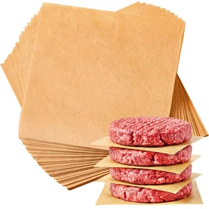 300Pcs 6 x 6 Inch Hamburger Patty Paper 300Pcs 6 x 6 Inch Hamburger Patty Paper