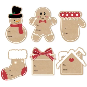 Christmas Gift Tags Stickers, 96Pcs Christmas Gift Labels Xmas Name Tags for Gifts Wrap Presents Boxes Decoration, 2 x 3 Inch, Self-Adhesive Natural Kraft Paper Stickers (Cute) Christmas Gift Tags Stickers, 96Pcs Christmas Gift Labels Xmas Name Tags for Gifts Wrap Presents Boxes Decoration, 2 x 3 Inch, Self-Adhesive Natural Kraft Paper Stickers (Cute)
