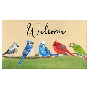Spring Summer Door Mat for Front Door Bird Welcome Doormat Non-Slip Washable Spring Outdoor Mat Entry Rug for Indoor Outdoor Home Spring Decorations 17 x 30 Inch Spring Summer Door Mat for Front Door Bird Welcome Doormat Non-Slip Washable Spring Outdoor Mat Entry Rug for Indoor Outdoor Home Spring Decorations 17 x 30 Inch