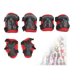 OUKENS Knee Pad Elbow Pads Guards Protective Gear Set, Red, for 5-16 Years Kids/Youth/Child, for Roller Skates Cycling BMX Bike Skateboard Scooter Riding Sports OUKENS Knee Pad Elbow Pads Guards Protective Gear Set, Red, for 5-16 Years Kids/Youth/Child, for Roller Skates Cycling BMX Bike Skateboard Scooter Riding Sports