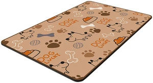 Pet Feeding Mat, 15.7 Inch x 11.8 Inch Diatom Ooze Waterproof Anti-Slip Bowel Met for Pet Food and Water (M) Pet Feeding Mat, 15.7 Inch x 11.8 Inch Diatom Ooze Waterproof Anti-Slip Bowel Met for Pet Food and Water (M)