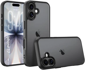 iPhone 17 Case,Translucent Matte(Black) iPhone 17 Case,Translucent Matte(Black)