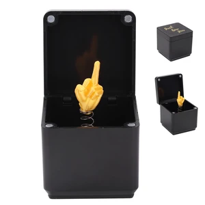 i-Beeboo Gag Gifts for Him Her Adults,Middle Finger in a Box, Funny Gifts i-Beeboo Gag Gifts for Him Her Adults,Middle Finger in a Box, Funny Gifts