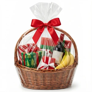 ETIONFUN Large Cellophane Bags for Gift Baskets, 30x 40 Inches Plastic Wrapping Bags, Clear Cellophane Wrap for Christmas, Large 10 Pcs(No ribbon Included) ETIONFUN Large Cellophane Bags for Gift Baskets, 30x 40 Inches Plastic Wrapping Bags, Clear Cellophane Wrap for Christmas, Large 10 Pcs(No ribbon Included)