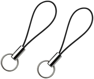 2 Pack Wrist Keychain Lanyards with Loops 2 Pack Wrist Keychain Lanyards with Loops