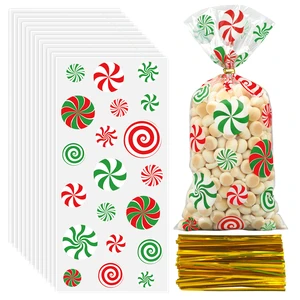 peony man 120 PCS Christmas Cellophane Treat Bags 5 x 10.6 Inch Red Green Candy Clear Plastic Bag Christmas Candy Cello Goodie Bags with Twist Ties for Xmas Holiday Party Supplies peony man 120 PCS Christmas Cellophane Treat Bags 5 x 10.6 Inch Red Green Candy Clear Plastic Bag Christmas Candy Cello Goodie Bags with Twist Ties for Xmas Holiday Party Supplies