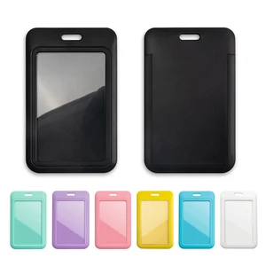1 Pack Badge Holder, Vertical ID Badge Holder with Window, ID Card Holder 1 Pack Badge Holder, Vertical ID Badge Holder with Window, ID Card Holder