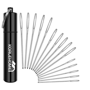 15 Pcs Yarn Needles for Crochet Finishing, Large Eye Blunt Tapestry Darning Needles with 6063 Anodized Aluminum Storage Tube, 3 Sizes Weaving Needles for Amigurumi, Knitting & Beginners 15 Pcs Yarn Needles for Crochet Finishing, Large Eye Blunt Tapestry Darning Needles with 6063 Anodized Aluminum Storage Tube, 3 Sizes Weaving Needles for Amigurumi, Knitting & Beginners