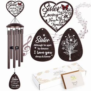 Sisters Gifts, 36" Wind Chimes Sister Birthday Gifts from Sisters Sisters Gifts, 36" Wind Chimes Sister Birthday Gifts from Sisters