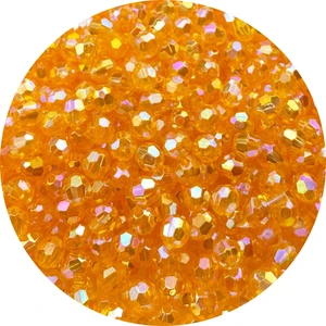 1000 PCS 6mm Acrylic Faceted Spacer Beads AB Color Glossy Round Loose Beads for Jewelry Making Bracelet Necklace Earring Ornament Wind Chimes Key Chains(Orange AB) 1000 PCS 6mm Acrylic Faceted Spacer Beads AB Color Glossy Round Loose Beads for Jewelry Making Bracelet Necklace Earring Ornament Wind Chimes Key Chains(Orange AB)