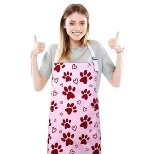 Dog Grooming Waterproof Apron with 2 Pockets, Cute Animals Puppy Dog Pets Apron Dog Grooming Waterproof Apron with 2 Pockets, Cute Animals Puppy Dog Pets Apron