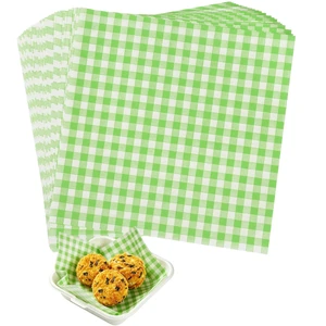 100PCS Greaseproof Paper Sheets, 7×7 Inch Small Deli Paper 100PCS Greaseproof Paper Sheets, 7×7 Inch Small Deli Paper