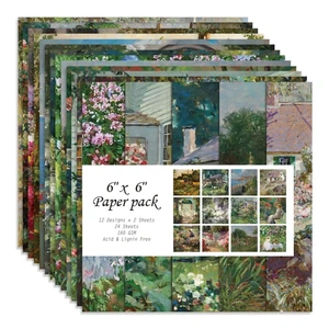 6x6" Cardstock Single Sided Scrapbooking,Craft Decorative Scrap Book Paper 6x6" Cardstock Single Sided Scrapbooking,Craft Decorative Scrap Book Paper