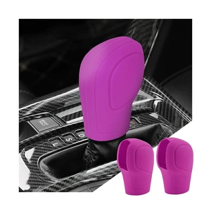 2 Pack 3.14 x 2.2 Inch Silicone Shift Knob Covers, Rose Red 2 Pack 3.14 x 2.2 Inch Silicone Shift Knob Covers, Rose Red