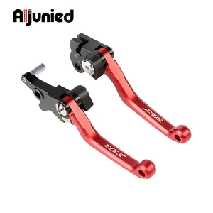 ALJUNIED 3105/3103 Short Brake & Clutch Lever Set Compatible with Honda XR125L XR150L XR190L XR650L, 6061-T6 Aluminum, Red ALJUNIED 3105/3103 Short Brake & Clutch Lever Set Compatible with Honda XR125L XR150L XR190L XR650L, 6061-T6 Aluminum, Red