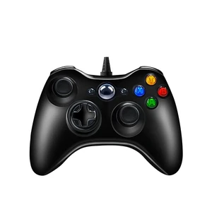Wired Game Controller Compatible with Xbox 360 Console, Black Wired Game Controller Compatible with Xbox 360 Console, Black