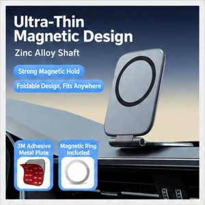 Q11 N52 Magnetic Phone Mount, 270° Folding Rotation Q11 N52 Magnetic Phone Mount, 270° Folding Rotation