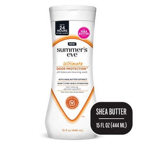 Summers Eve Ultimate Odor Protection Feminine Wash with Shea Butter, Odor Control, 15 Fl Oz Summers Eve Ultimate Odor Protection Feminine Wash with Shea Butter, Odor Control, 15 Fl Oz