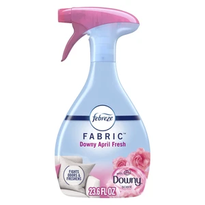 Febreze Fabric Spray Air Freshener, Odor-Fighting Fabric Refresher, Downy April Fresh, 23.6 fl oz Febreze Fabric Spray Air Freshener, Odor-Fighting Fabric Refresher, Downy April Fresh, 23.6 fl oz