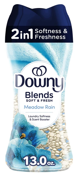 Downy Blends Soft & Fresh In-Wash Laundry Scent Booster Beads, Meadow Rain Scent, 13 oz Downy Blends Soft & Fresh In-Wash Laundry Scent Booster Beads, Meadow Rain Scent, 13 oz