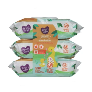 Parent's Choice Soothing Shea Butter Baby Wipes, 300 Count Parent's Choice Soothing Shea Butter Baby Wipes, 300 Count
