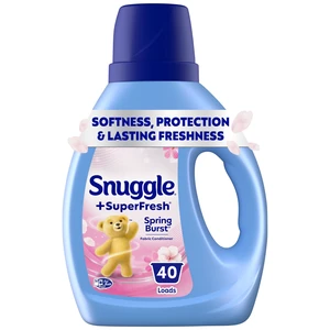 Snuggle SuperFresh Liquid Fabric Softener, Odor Eliminating, Spring Burst, 40 Loads Snuggle SuperFresh Liquid Fabric Softener, Odor Eliminating, Spring Burst, 40 Loads