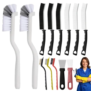 Crevice Cleaning Brush,13 Pcs Scrub Brushes for Cleaning Hard Bristle Cleaning Brushes for Household Use, CleaningSupplies for Kitchen, Bathroom, Corner, Sink, Cup, Bottle Crevice Cleaning Brush,13 Pcs Scrub Brushes for Cleaning Hard Bristle Cleaning Brushes for Household Use, CleaningSupplies for Kitchen, Bathroom, Corner, Sink, Cup, Bottle