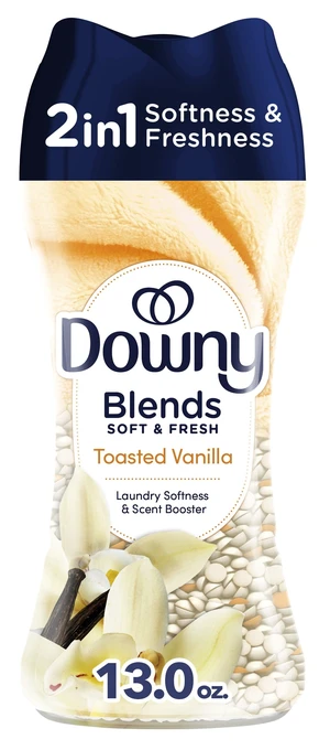Downy Blends Soft & Fresh In-Wash Laundry Scent Booster Beads, Toasted Vanilla Scent, 13 oz Downy Blends Soft & Fresh In-Wash Laundry Scent Booster Beads, Toasted Vanilla Scent, 13 oz