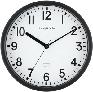 Mainstays Basic Indoor 8.78" Black Analog Round Wall Clock Mainstays Basic Indoor 8.78" Black Analog Round Wall Clock