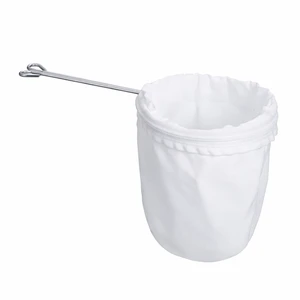 Large Reusable Thai Tea Filter 5.5 Inch Traditional Cloth Coffee Filter with Metal Handle Washable Coffee Pour Over Filters Ultra Fine Mesh Strainer Bags for Tea NutMilk Coconut Milk and Juice Large Reusable Thai Tea Filter 5.5 Inch Traditional Cloth Coffee Filter with Metal Handle Washable Coffee Pour Over Filters Ultra Fine Mesh Strainer Bags for Tea NutMilk Coconut Milk and Juice