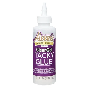 Aleene's Clear Gel Tacky Glue, Dries Clear, 4 fl oz Aleene's Clear Gel Tacky Glue, Dries Clear, 4 fl oz