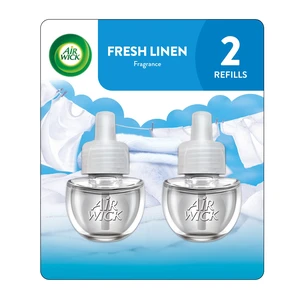 Air Wick Plug In Scented Oil Refill, Fresh Linen, Air Freshener, 2ct Air Wick Plug In Scented Oil Refill, Fresh Linen, Air Freshener, 2ct