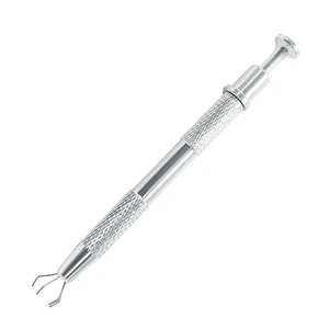 Hordion 4-Claw Pick up Tool, Stainless Steel, Silver Hordion 4-Claw Pick up Tool, Stainless Steel, Silver