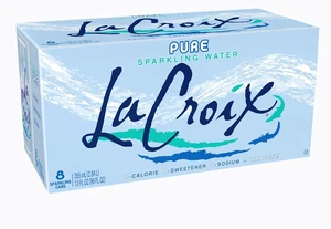 LaCroix Sparkling Water, Pure, 12 Fl Oz (pack of 8) LaCroix Sparkling Water, Pure, 12 Fl Oz (pack of 8)
