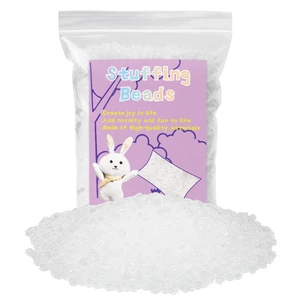FTEVEN 50g/1.76oz Weighted Stuffing Beads, Poly Pellets Weighted Beads FTEVEN 50g/1.76oz Weighted Stuffing Beads, Poly Pellets Weighted Beads