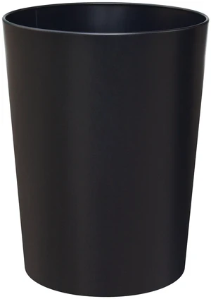 Mainstays Metal Waste Basket, Black Mainstays Metal Waste Basket, Black