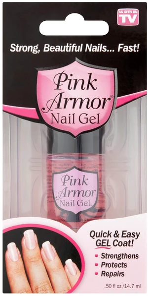 Pink Armor Nail Gel Polish, Strengthening Nail Polish , 0.5 fl oz Pink Armor Nail Gel Polish, Strengthening Nail Polish , 0.5 fl oz