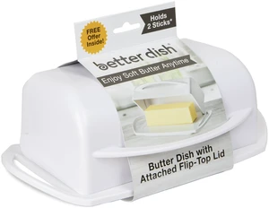 Better Dish Butter Dish with Flip Top lid Better Dish Butter Dish with Flip Top lid