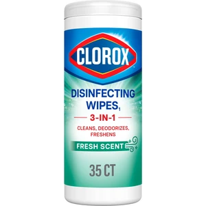 Clorox Disinfecting Cleaning Wipes, Bleach Free, Fresh Scent, 35 Count Clorox Disinfecting Cleaning Wipes, Bleach Free, Fresh Scent, 35 Count