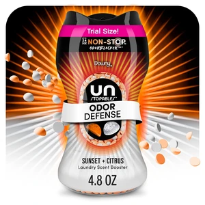 Downy Unstopables Fusions Odor Defense In-Wash Laundry Scent Booster Beads, Sunset & Citrus Scent, 4.8 oz Downy Unstopables Fusions Odor Defense In-Wash Laundry Scent Booster Beads, Sunset & Citrus Scent, 4.8 oz