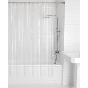 Mainstays Light Weight PEVA Shower Liner, 70 in x 71 in, Clear Mainstays Light Weight PEVA Shower Liner, 70 in x 71 in, Clear
