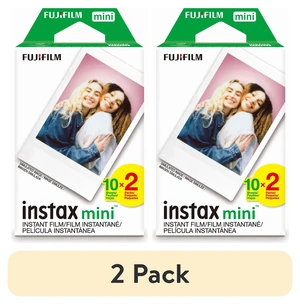 (2 pack) Fujifilm Instax Mini Twin Pack Film (20 sheets) (2 pack) Fujifilm Instax Mini Twin Pack Film (20 sheets)