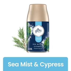 Glade Automatic Spray Air Freshener Refills, Sea Mist & Cypress, Fresh Collection, 6.2 oz Glade Automatic Spray Air Freshener Refills, Sea Mist & Cypress, Fresh Collection, 6.2 oz