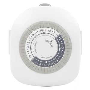 Hyper Tough Indoor Analog Light Timer with 2 Grounded Outlets Hyper Tough Indoor Analog Light Timer with 2 Grounded Outlets