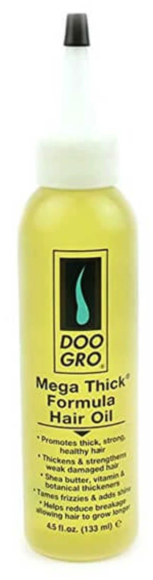 Doo Gro Mega Thick Hair Oil 4.5 fl. oz. for All Hair Types, Moisturizing Formula Doo Gro Mega Thick Hair Oil 4.5 fl. oz. for All Hair Types, Moisturizing Formula